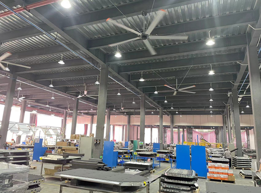 仓库降温通风扇机互补方案