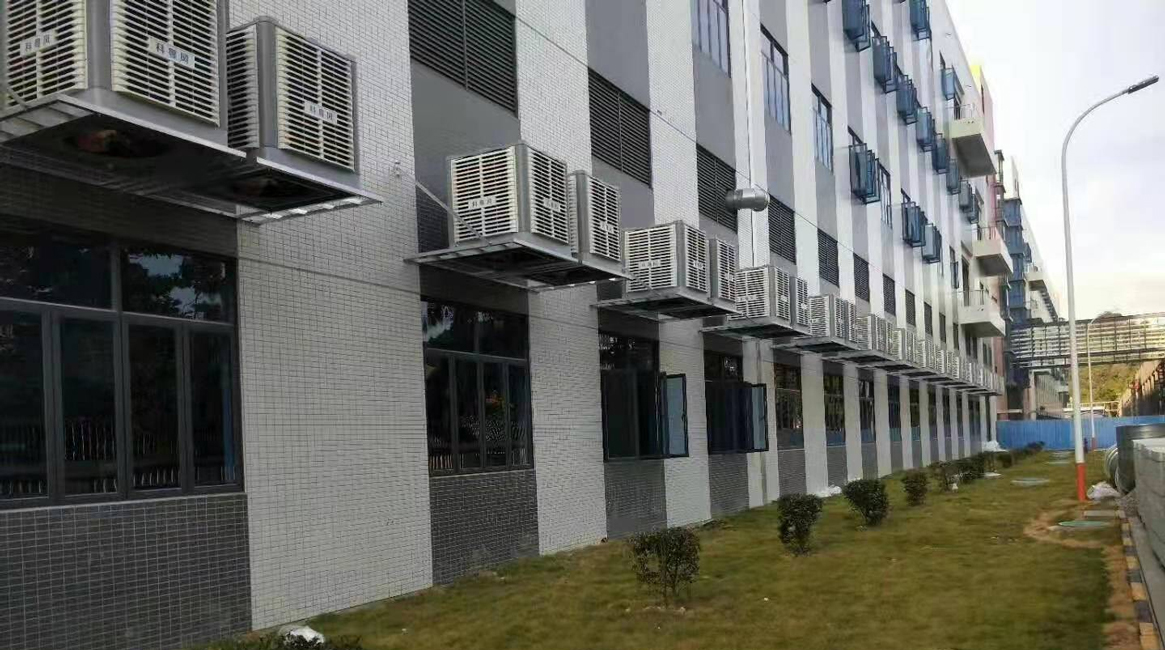 300平方服装厂通风降温解决方案