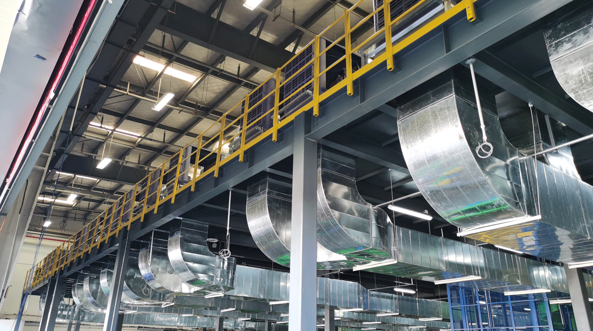 大型仓库降温解决方案