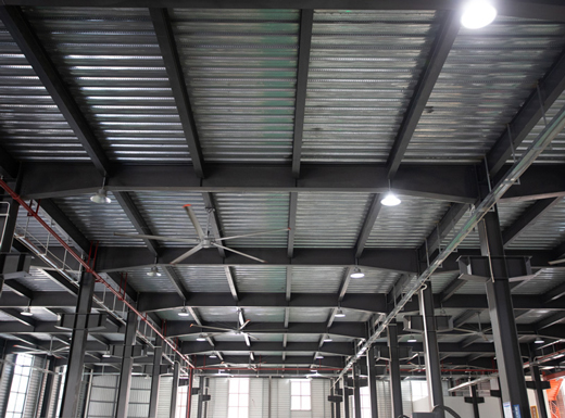 肇庆机械厂工业大风扇项目案例